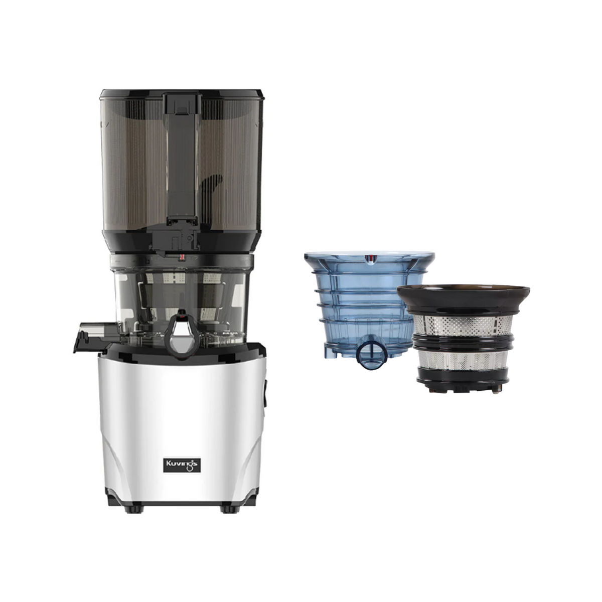 Kuvings Auto10S Slow Juicer mit Creme & Smoothie Strainer