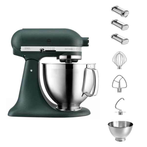 KitchenAid Artisan 5KSM185 Küchenmaschine 4,8 L Pastalover Set