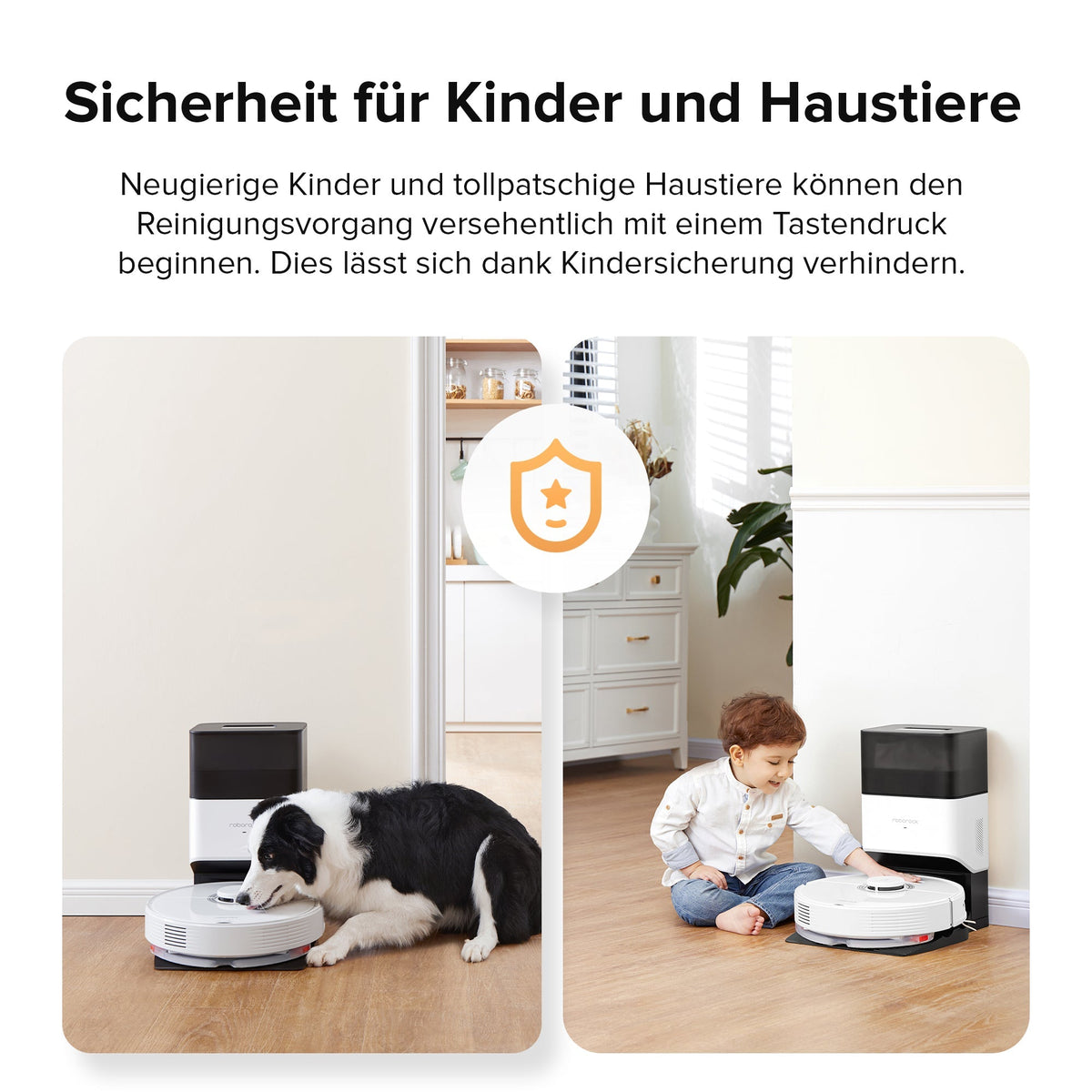 Roborock Q7 Max+ Saug- und Wischroboter mit Auto-Entleerungsstation