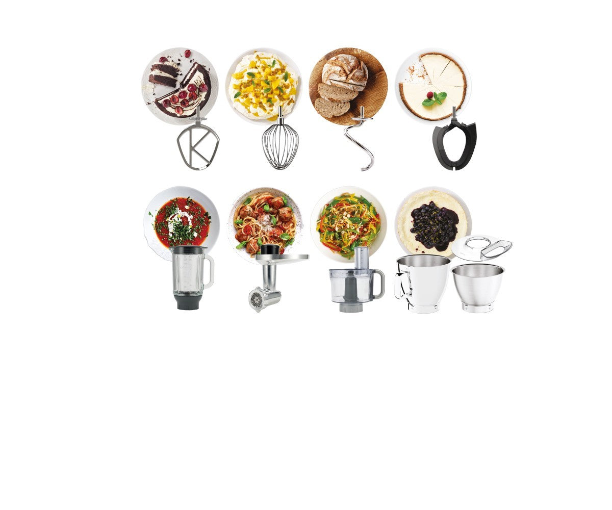 Kenwood Chef Baker XL KVL85.594SI Küchenmaschine 7 l