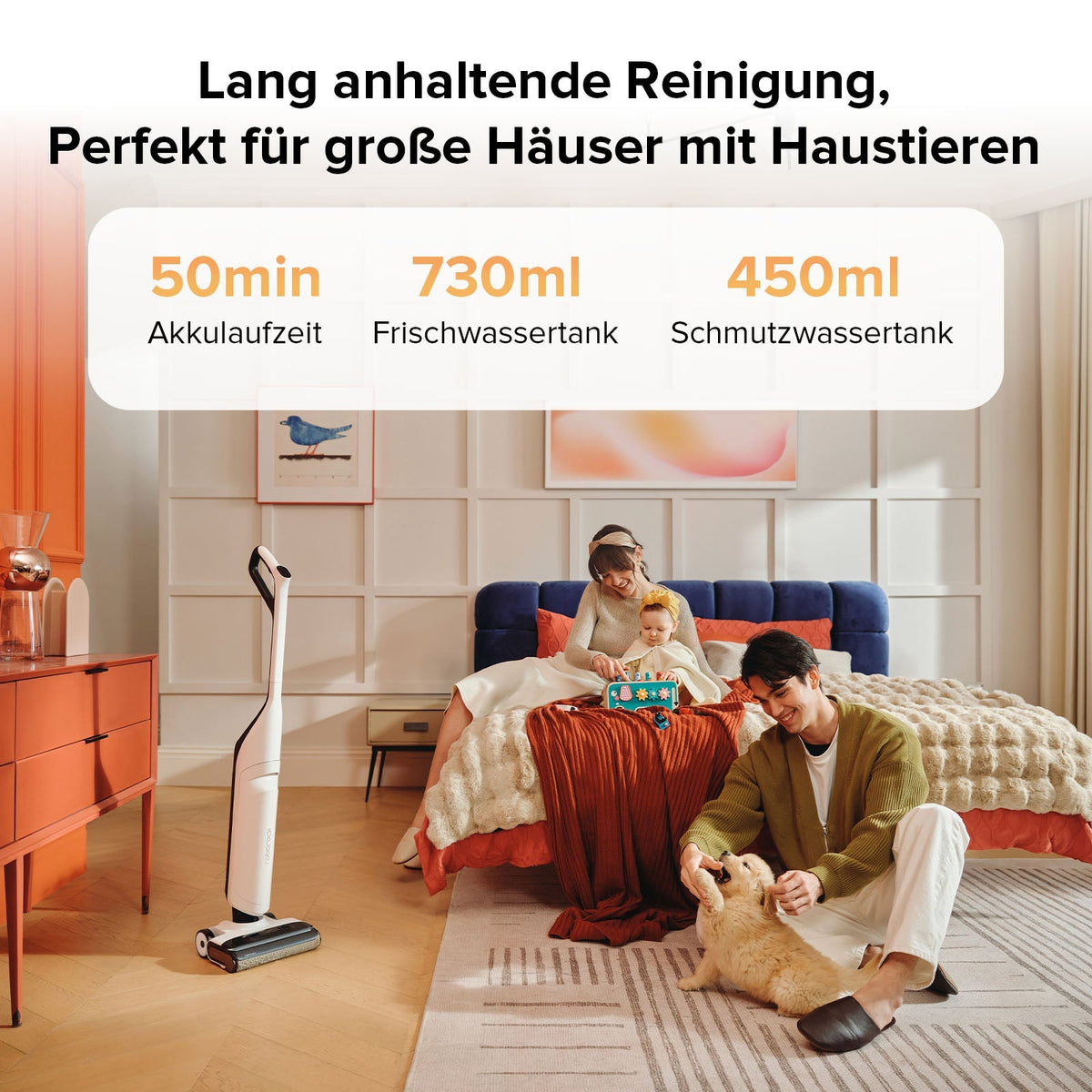 Roborock Flexi Nass- und Trockenstaubsauger