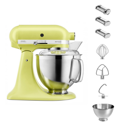 KitchenAid Artisan 5KSM185 Küchenmaschine 4,8 L Pastalover Set