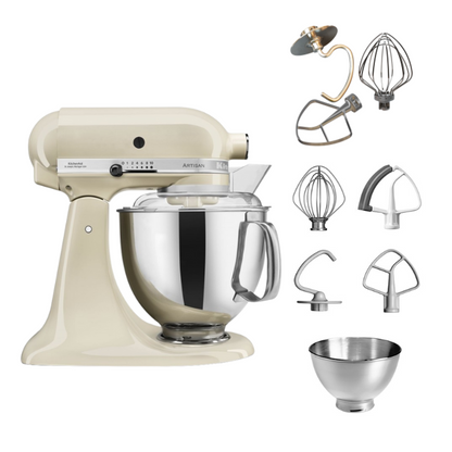KitchenAid 4,8 L 5KSM175 Artisan Küchenmaschine Tschimmlover mit Tschimmhook Rührelementen