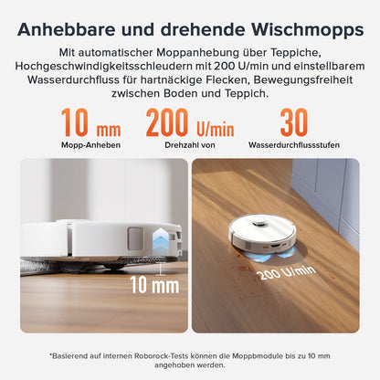 Roborock Qrevo Curv S5X Set Saugroboter mit Multifunktions-Dockingstation 3.0