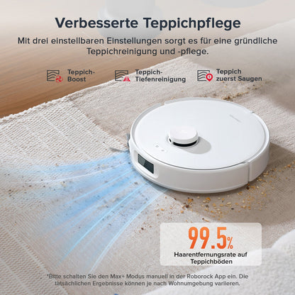 Roborock Qrevo Curv S5X Saugroboter mit DuoDivide® Hauptbürste und Multifunktions-Dockingstation 3.0