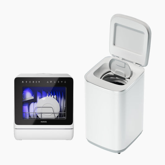 HAVA T02 Washer and R09 Dishwasher Bundle