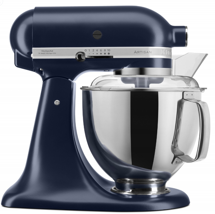 KitchenAid 4,8 L 5KSM175 Artisan Küchenmaschine Pastalover mit Nudelwalzen 3er- Set