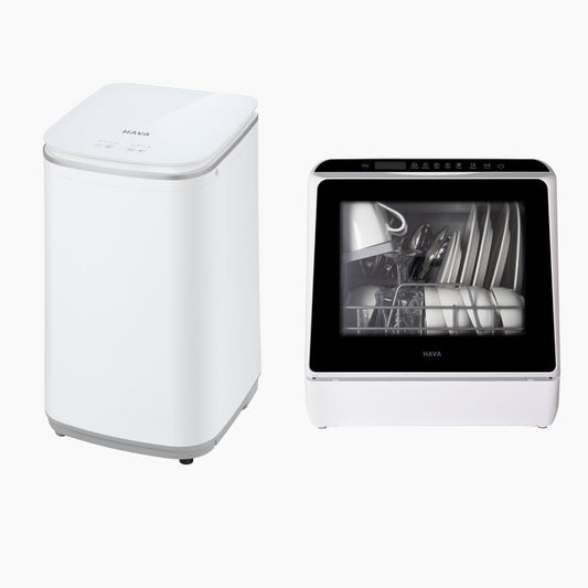 HAVA T01 Washer and R01 Dishwasher Bundle