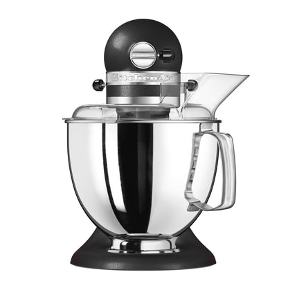 KitchenAid 4,8 L 5KSM175 Artisan Küchenmaschine Steellover mit Edelstahl-Werkzeugen