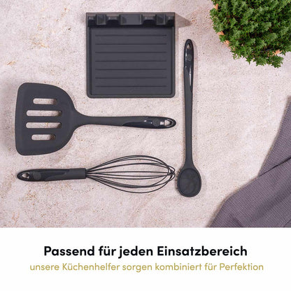 Praktische Ablage für drei Küchenhelfer