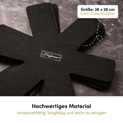 Extra starke Pfannenschoner (6 Stück) I zuverlässiger Schutz